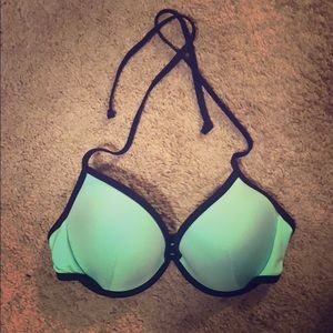 Bikini Push Up 34D Blue Teal